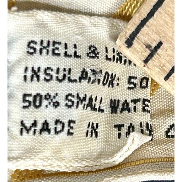 Vtg Ski Daddle Pack-In Products Duck Down Puffer Blue Jacket W/ Hood Size XL - Picture 10 of 16